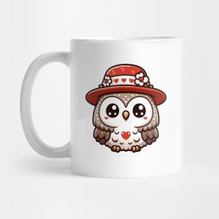 Cute Kawaii Valentine's Ow Mug